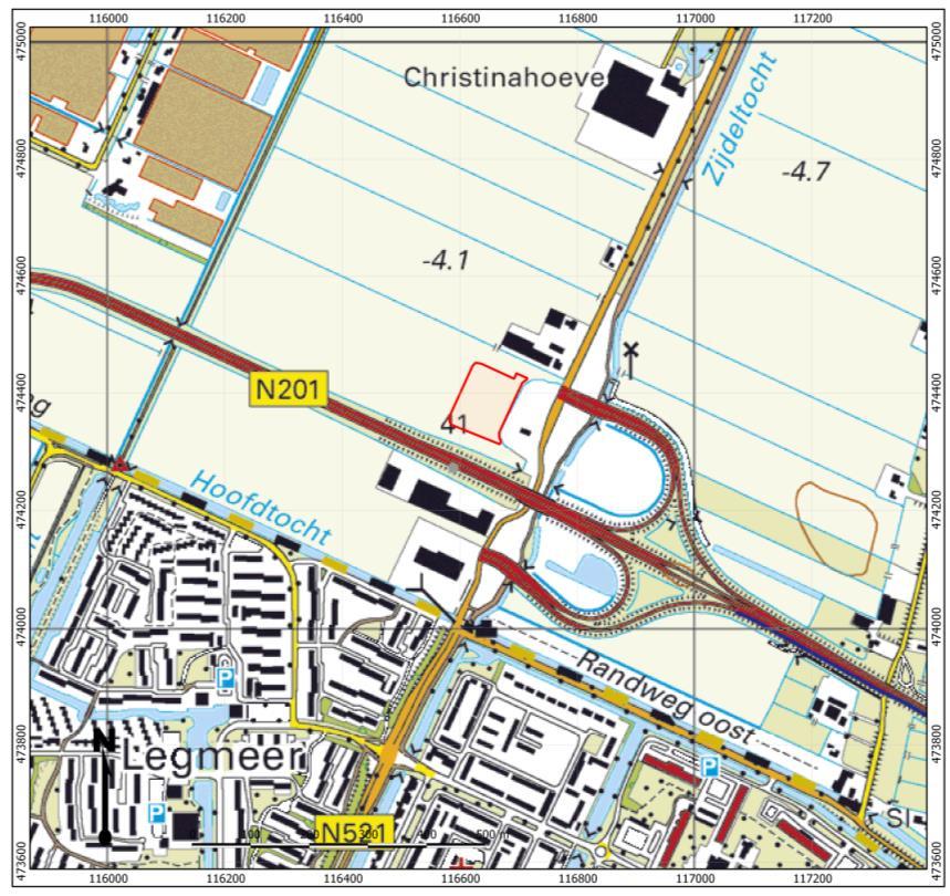 3. Afbakening van het plan- en onderzoeksgebied Gemeente Amstelveen Plaats Amstelveen Toponiem Zijdelweg Kaartblad 31B Centrumcoördinaat 116.648 / 474.