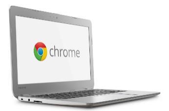 Chromebook: https://youtu.be/ammvkl3jeeu Een Chromebook is een computer die Google Chrome OS als besturingssysteem gebruikt.