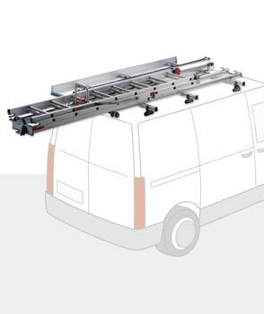 complete of: - aluminium crossbars with fixing parts and rubber profile - aluminium side rails - aluminium loading roller - fixing screws in stainless steel