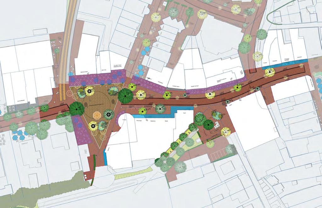 Beeldkwaliteitsplan centrum Renesse - Uitstallingen binnen twee meter uit de voorgevel - Deze zone is tevens aangewezen voor luifels, zonneschermen, stoepborden, etc.