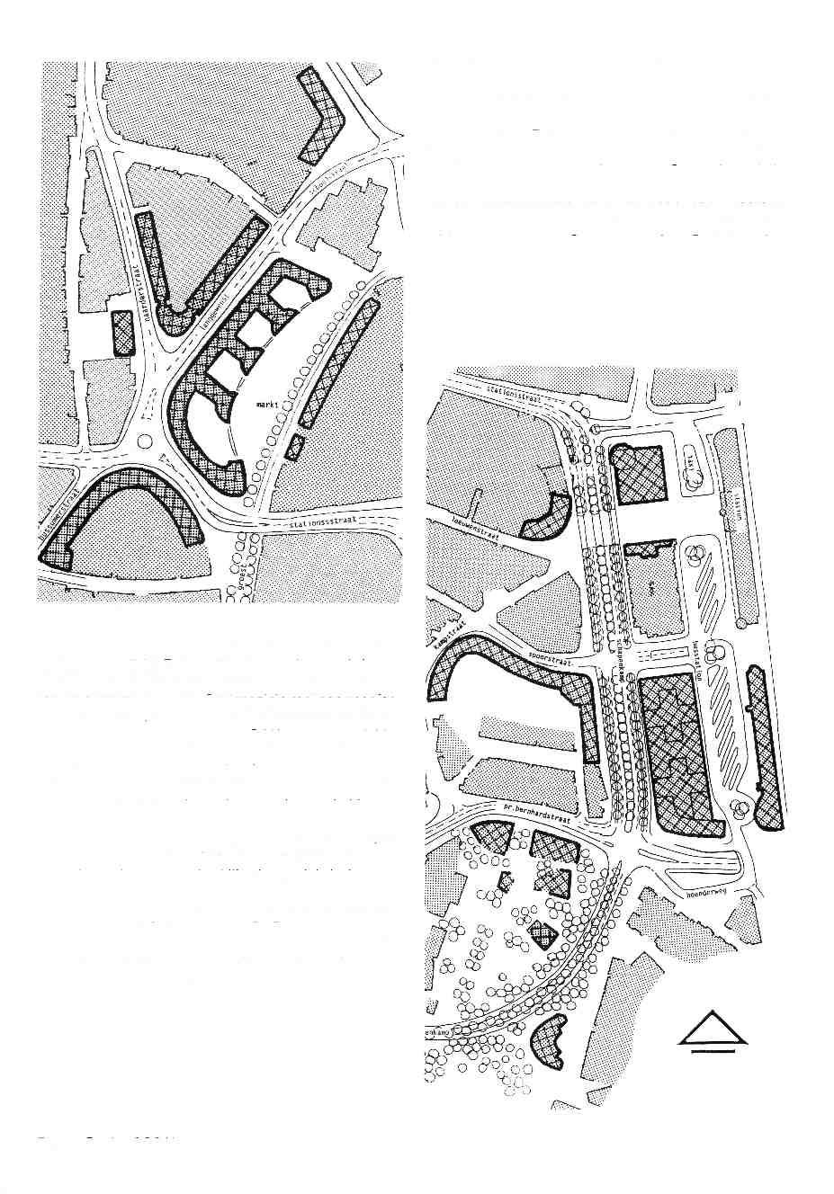 afbeelding: Langgewenst en omgeving In het ontwikkelingsplan van de gemeente wordt het Langgewenst voor een groot deel bebouwd en totaal nieuw ingericht. Er kunnen geen auto's meer parkeren.