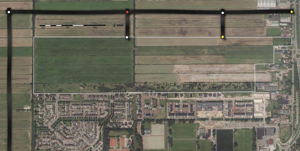 Deze weg ligt op een redelijke afstand van de bestaande woonwijken en de nieuwe woonwijk. Aan de rondweg worden één of twee afslagen gerealiseerd die Buytewech-Noord met de rondweg verbinden.