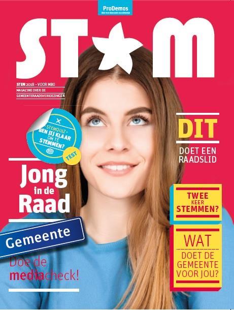 DOCENTENHANDLEIDING STEM MAGAZINE MBO GEMEENTERAADSVERKIEZINGEN Met behulp van het magazine STEM Gemeenteraadsverkiezingen voor mbo kunt u in de les aandacht besteden aan de verkiezingen van woensdag