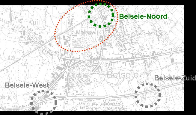 - Stationsbuurt: Belsele-Noord Met de aanleg van