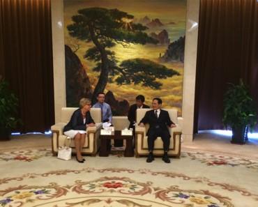 Zuid-Holland delegation at the 2015 Hebei (Langfang) International Trade Fair On behalf of the Province of Zuid-Holland, Mrs.