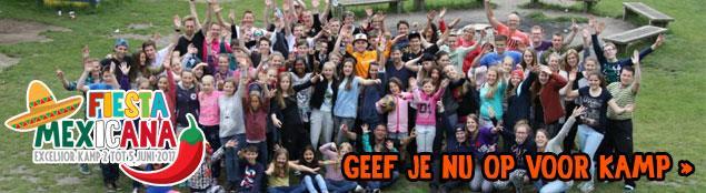 Evenementencommissie Kamp 2017, geef je op! In 2017 gaan we met C.K.V. Excelsior weer op kamp!