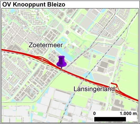 In Schiedam sluit de Hoekse Lijn aan op metrolijn B naar Nesselande.