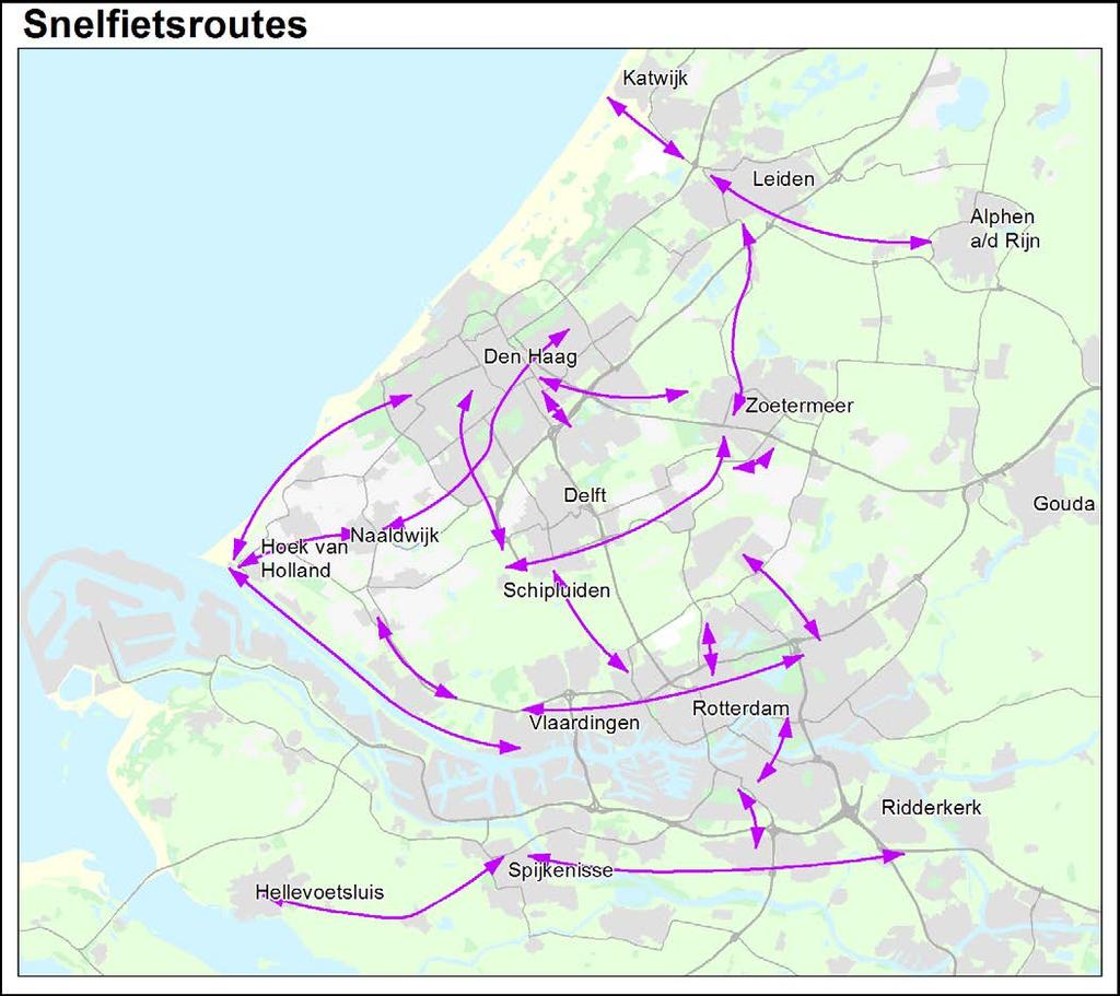 Er is ten slotte ook een relatie tussen fietsen en recreatie.