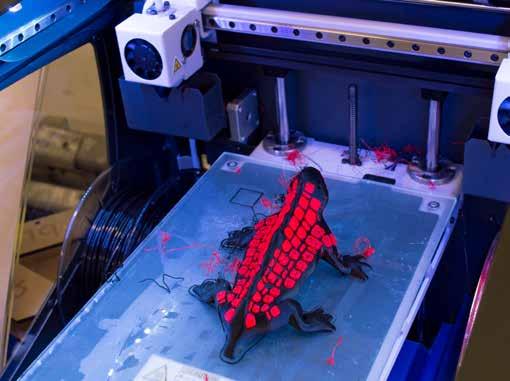 4.2.17 3D Printing Ervaar de werking van een 3D-printer en ontdek hoe je op de computer een ruimtelijk virtueel beeld ontwerpt. Hoe werkt een 3D printer?