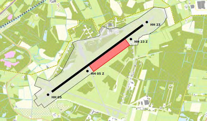 Bijlage A kaart luchthaven Reglement Luchthaven Twente 25