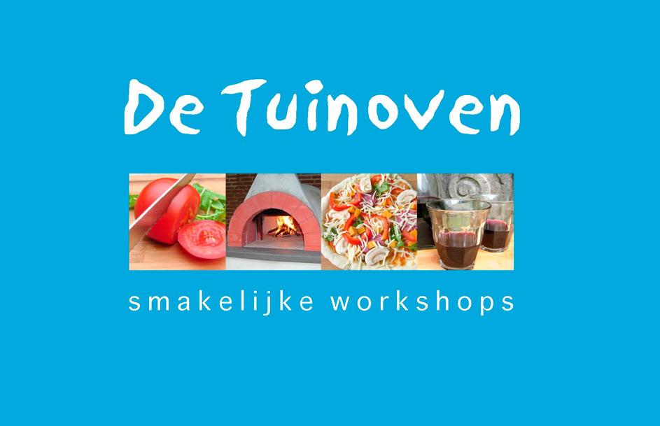 Ilonka De Leer De Tuinoven geeft kookworkshops rondom een houtgestookte steenoven.