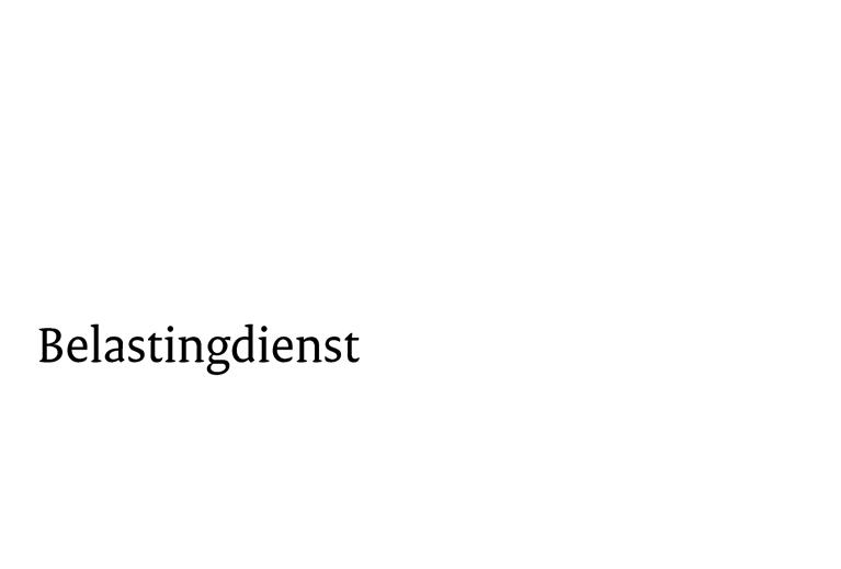 Belastingdienst, Postbus 5105, 7600 GL Almelo Vereniging Hogescholen Postbus 123 2501 CC Den Haag Midden- en kleinbedrijf Stationsstraat 5 7607 GX Almelo Postbus 5105 7600 GL Almelo www.