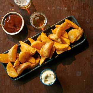 Spicy Wedges, Cajun Fries, Premium Crunch frietjes...... de gecoate aardappelproducten van Mydibel worden wereldwijd gesmaakt.