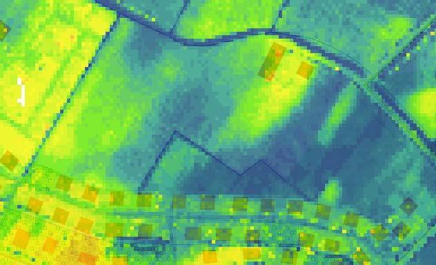 Het onderzoeksgebied is rood omcirkeld weergegeven. Bron: SOBResearch Fig.