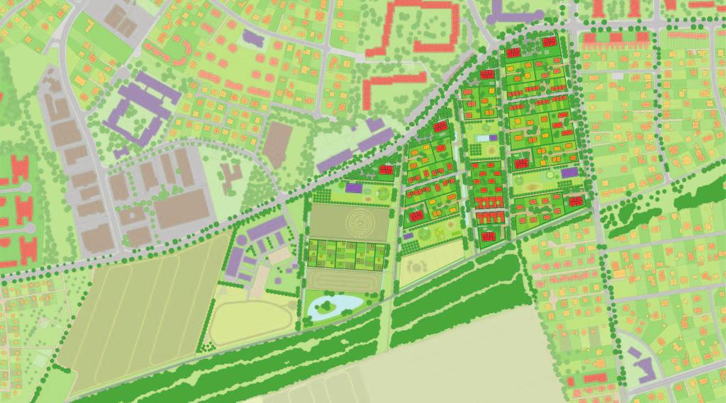 BAUGRUPPE DROOMPALEIS VAN GRENS NAAR OVERGANGSGEBIED De maken deel uit van de zuidelijke buitenwijken van.