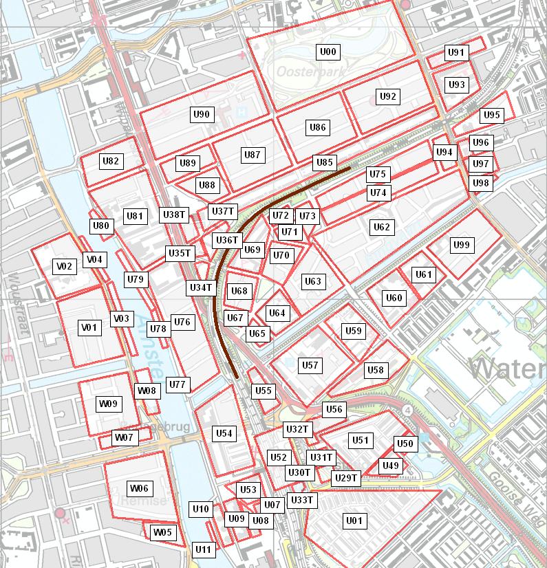 Externe veiligheid spoor Parooldriehoek 31 Figuur