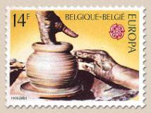 1806: (zegel: 38,2 x 27,5mm) - beeld: 35,4 x 24,5mm Papier: F-P3 1976