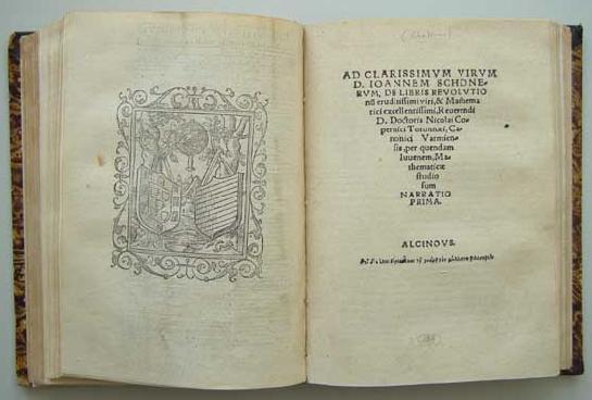 Rheticus 1ste volgeling van Copernicus 1540 -