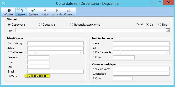 Facturatie Basis prestaties Beveiliging: toepassing van een mechanisme die niet toelaat dat er een basisprestatie wordt gefactureerd zonder een zorg.