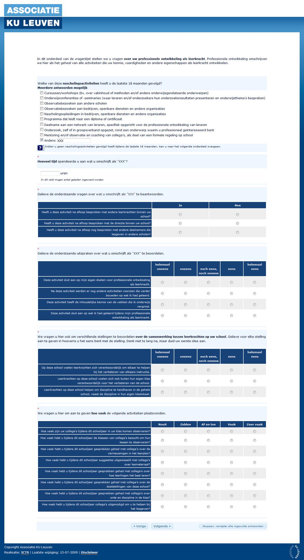 B3.9 De professionele