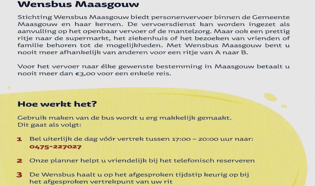 Samen eten met De Zonnebloem Op woensdag 24 oktober wordt er weer door de 5 vrijwilligers van de Zonnebloem gekookt. Om 12.30 uur gaan we samen eten.