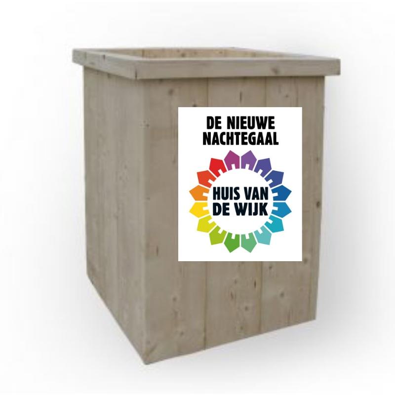 Misschien hebben jullie ze al gespot... Binnenkort zijn er 4 nieuwe grote bloembakken in de Mezenhof. Deze bloembakken zijn ontworpen en vervaardigd door Gemiva De Hoekmaat uit Charlois.