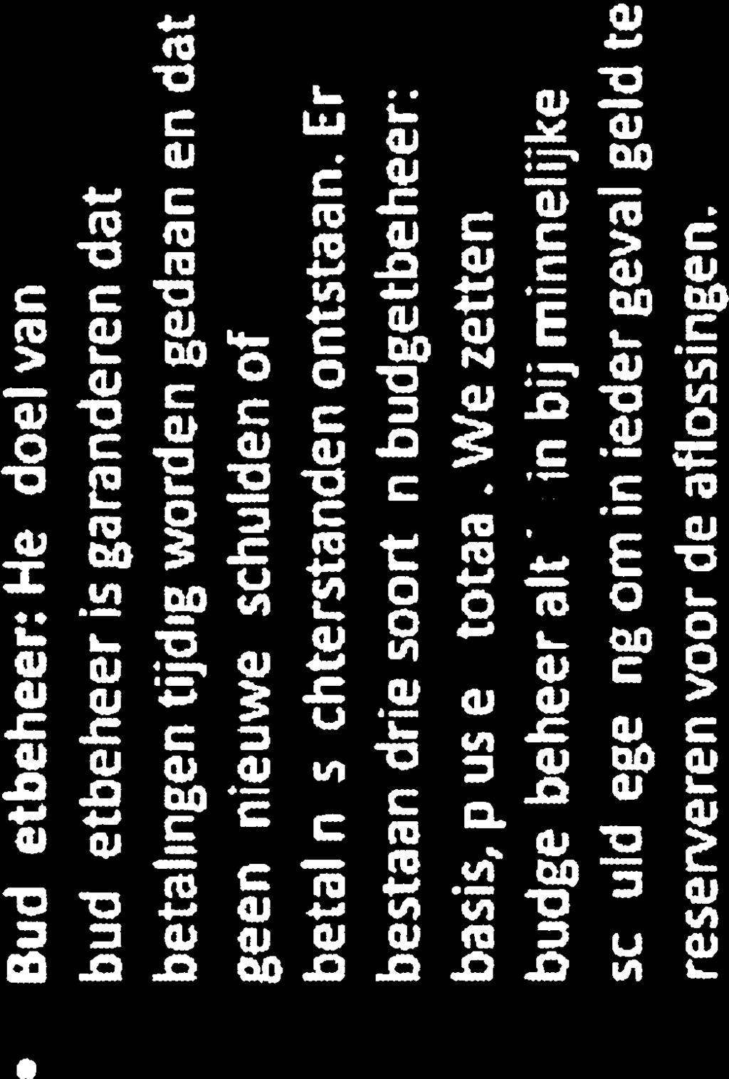 II voor de Statistiek 0 Niet al te ernstige financiële problemen