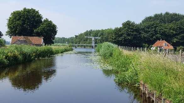 Het vierde ontwerpprincipe is het vergevingsgezind maken van randen en bermen: laag en schuin of liever nog zonder hoogteverschil en met alleen een visuele scheiding. 5.