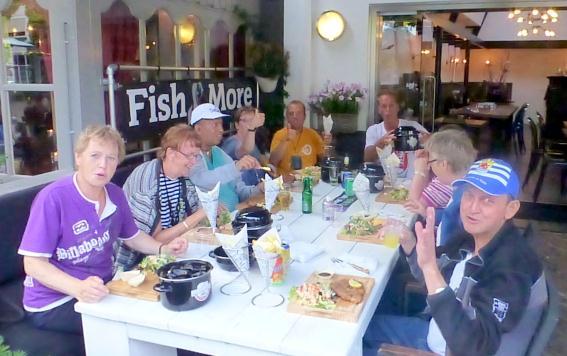 Eind van de middag hebben we nog gewinkeld en boodschappen gedaan in Burgh Haamstede.