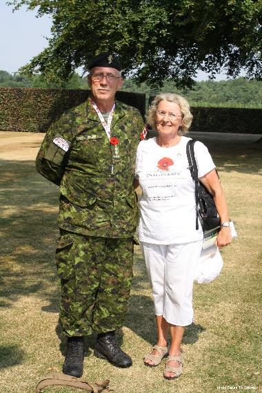 Diezelfde dag was ik met enkele leden van ons Research Team als ambassadeurs van Faces To Graves, op de