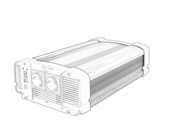 EN Important - If the surge power is exceeded, the inverter will become heavily damaged. Repair costs will not be covered by warranty. - Don t mount the cables against the housing of the inverter.