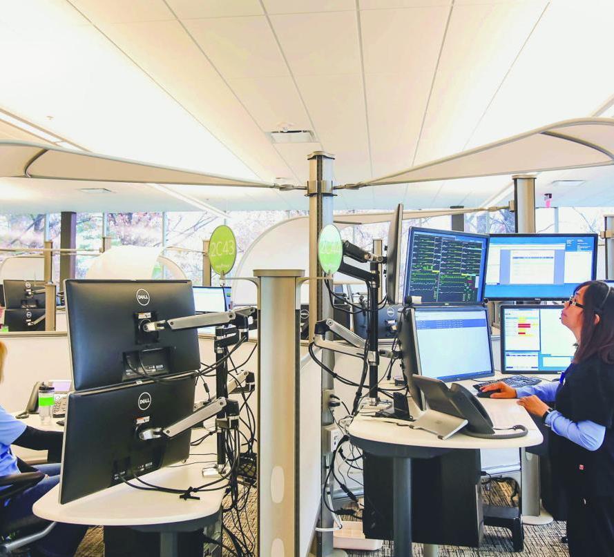 Telemonitoring De hoog risico patiënt continu in beeld Mercy Virtual Care Centre: het eerste virtuele ziekenhuis ter wereld 46% van de ziekenhuispatiënten kan
