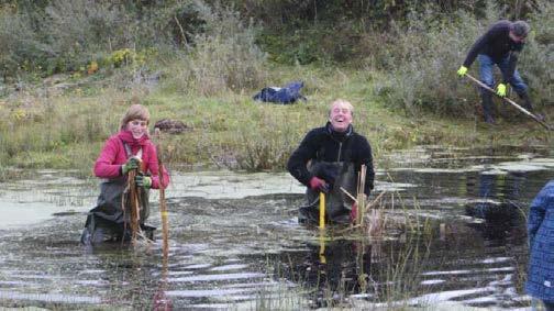 In Roeselare gingen Natuurpunt Mandelstreke en Leefmilieu Roeselare traditiegetrouw samen aan de