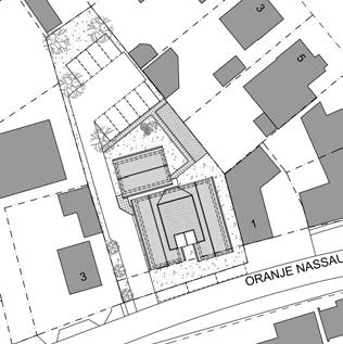 2 Uitgangspunten 2.1 Tekeningen Het nieuwbouwplan aan de Oranje Nassaustraat voorziet in de realisering van zes appartementen met daarachter een maisonette-woning. Figuur 2.