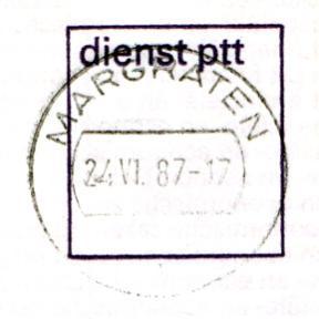 De stempelkaart van Margraten is niet meer aanwezig (voormalig postdistrict Maastricht).