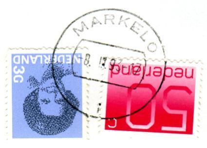 De stempelkaart van Mariahout is niet meer aanwezig (voormalig postdistrict Maastricht). Op 1 oktober 1980 is het plattelandspostagentschap opgeheven.