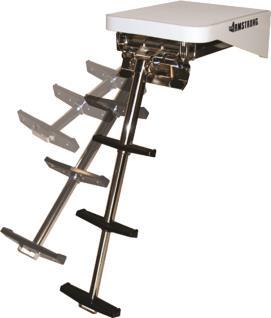 TELESCOPING LADDERS TL3-37DM DECK MOUNT - 3 STEP - 37" (940mm) LENGTH 1.000,00 1.210,00 91 K TL4-48DM DECK MOUNT - 4 STEP - 48" (1220mm) LENGTH 1.269,00 1.