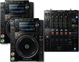 DJM900Nexus 4 kanaals DJ mixer 50.