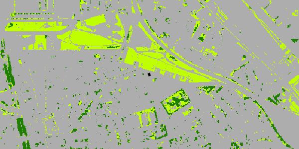 70-74 db >= 75 db Groenkaart Vlaanderen - kaart 2012 Informatief: