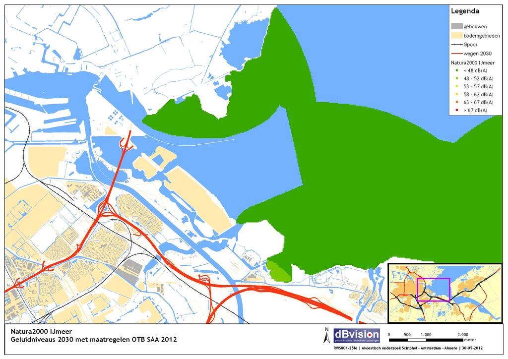 Bijlage 1: Geluidbelasting Markermeer & IJmeer Figuur B1.