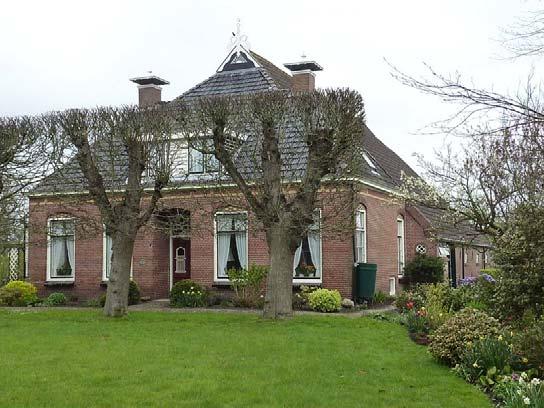 Greate Buorren 9262SB 25 1875 Stelpboerderij met ingebouwd dwarshuis (burgumermartype) MIP,K Gemeentelijk monument Goed. Verder naar stap 1B. Goed tot zeer goed.