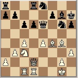 20. g4 De helpende hand. 20, Txc3 21. gxf5, Lxf5 22. Tac1, cxd4 De boer doet aan landverovertje 23. Txc3, dxc3 En de boer ploegde voort. 24.