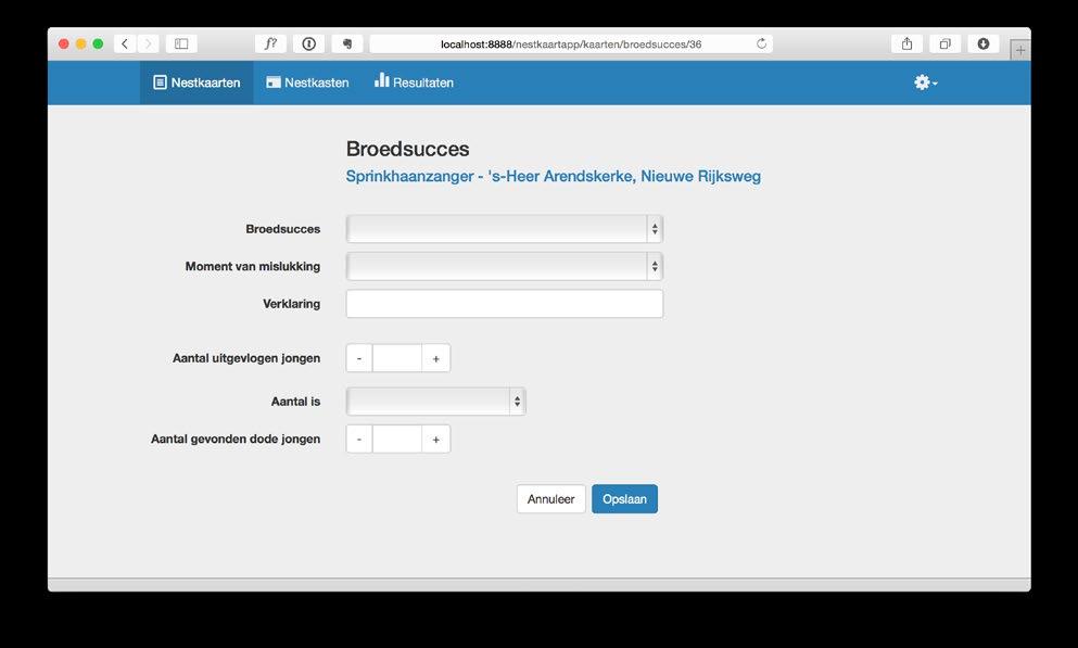 In voorkeuren/biometrie staat een hele waslijst met velden die je kunt toevoegen aan dit