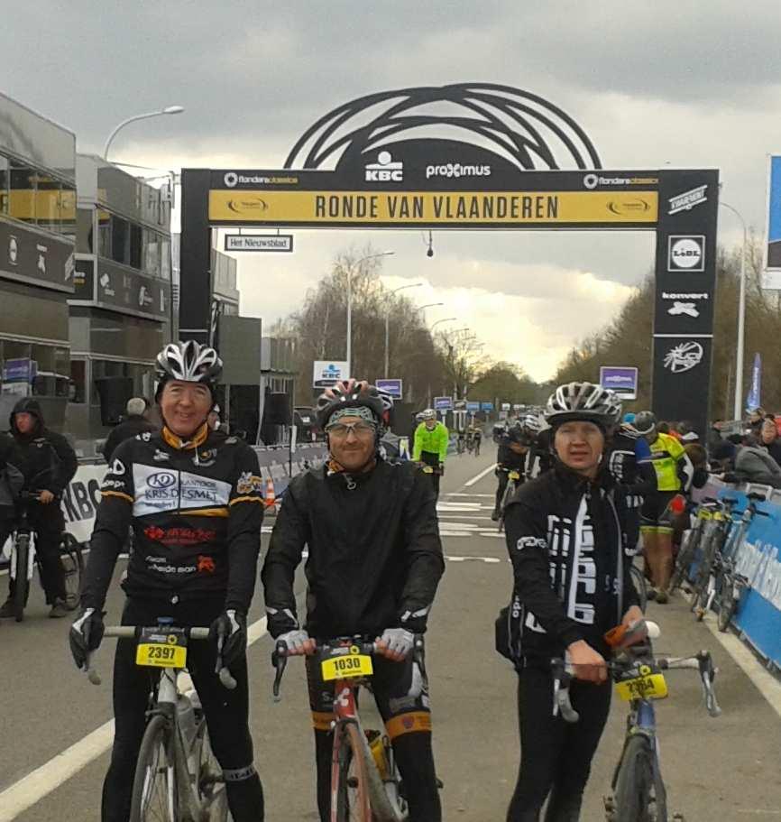 Parijs en Roubaix. Net zoals op de Ronde waren de weergoden niet goed gezind.