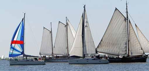 Hellevoetsluis behoort tot de grotere watersportplaatsen van Nederland.