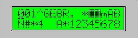 Het gebruikersmenu : Tijd en Datum (menu 7) Met deze optie kunt u de tijd en datum van de GalaXy instellen. Voer uw Pincode in, gevolgd door de [ent]-toets.