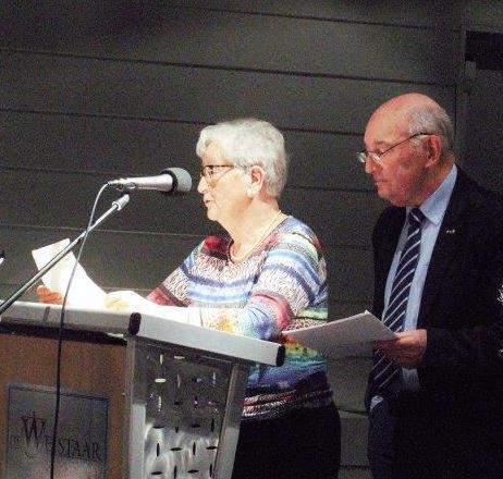 Loes en Gerrit verzorgen de presentatie. Voor het tweede evenement gaan we van 16 t/m 24 juni naar Baars bij Steenwijk en wel naar het natuurkampeerterrein 't Kappie.