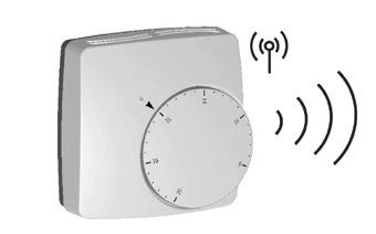 RF STANDAARD THERMOSTAAT Thermostaat Ontvanger PRESENTATIE - Radio frequente RF thermostaat (433.