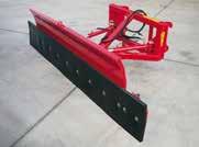 Rubberschuif voor verreiker-shovel MS275-UZH MS275-UZ Zwaar uitgevoerde rubberschuif voor bedrijfsterrein, erf, weg, etc.