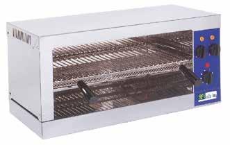 KLEIN MATERIAAL TOASTERS TB 33 TB 3 TB 6 MET BESCHERMEND ROOSTER VOOR DE KWARTSBUIZEN Volledige RVS